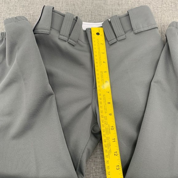Brand New! Mizuno Softball Gray Pants X-Small Polyester & Cotton Mid Rise Sport - Picture 4 of 12